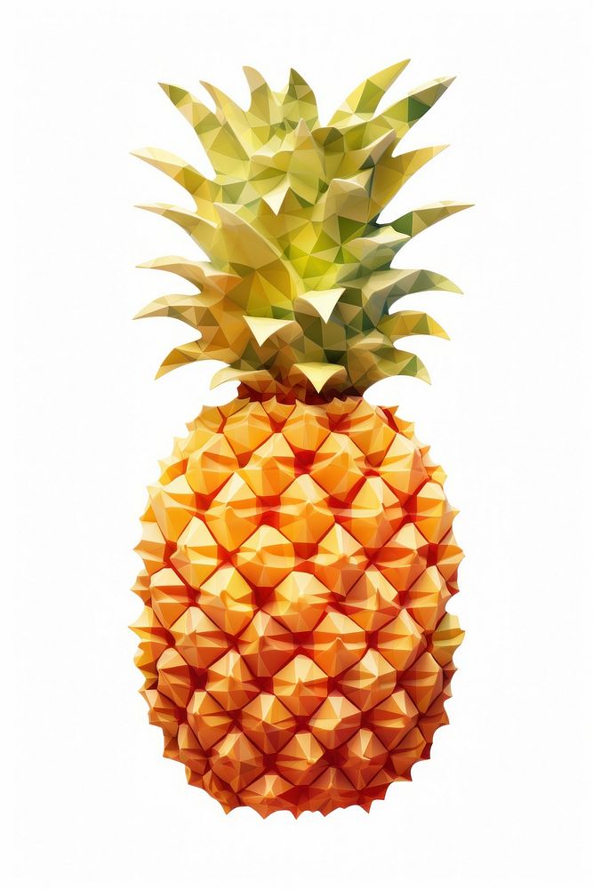 Pineapple pineapple fruit plant. AI generated Image by rawpixel.