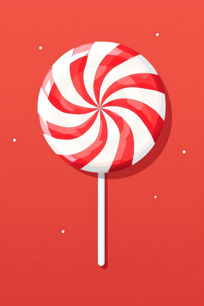 Christmas candy lollipop food confectionery. AI generated Image by rawpixel.