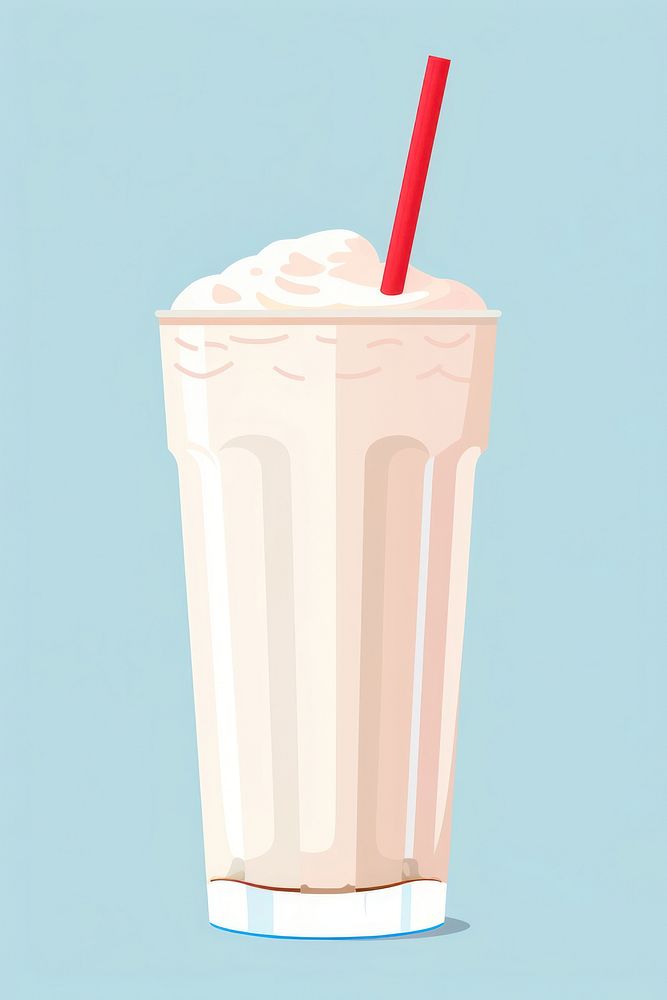 Milk shake milk milkshake smoothie. AI generated Image by rawpixel.