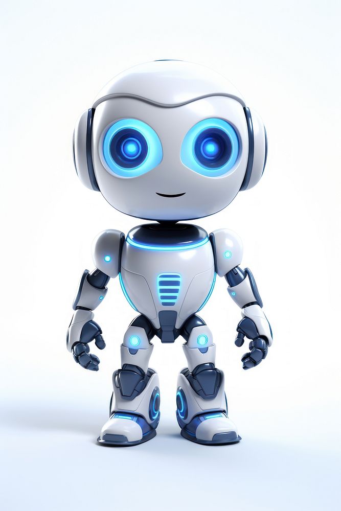 Robot cartoon representation futuristic. AI generated Image by rawpixel.