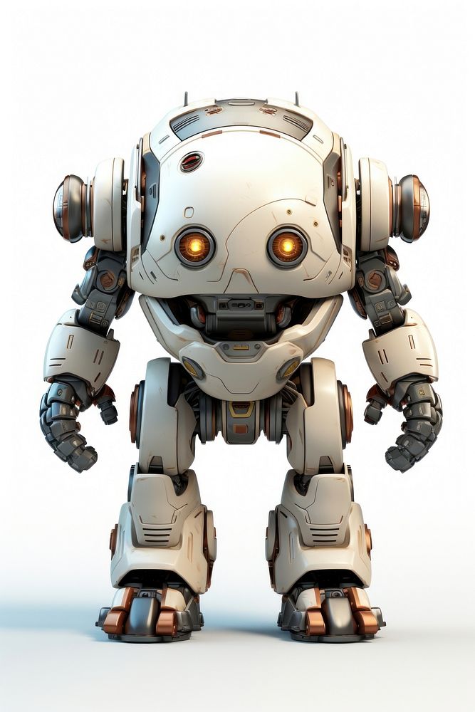 War robot cartoon toy futuristic. AI generated Image by rawpixel.