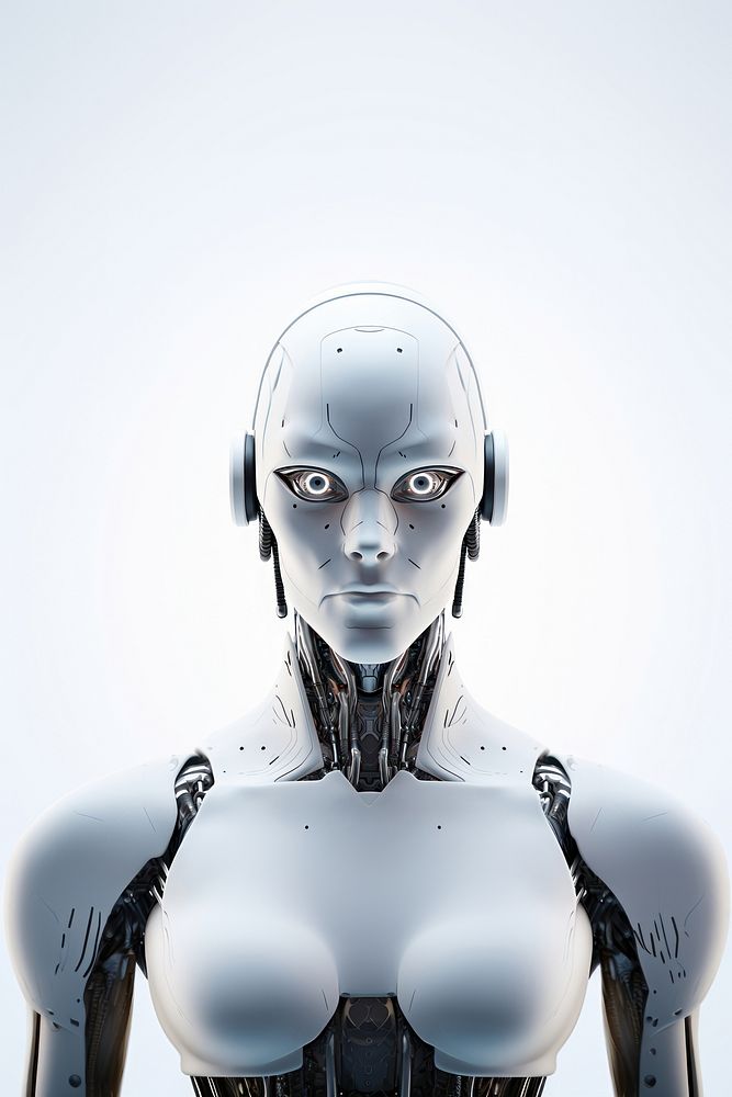 Robot adult technology futuristic. AI generated Image by rawpixel.