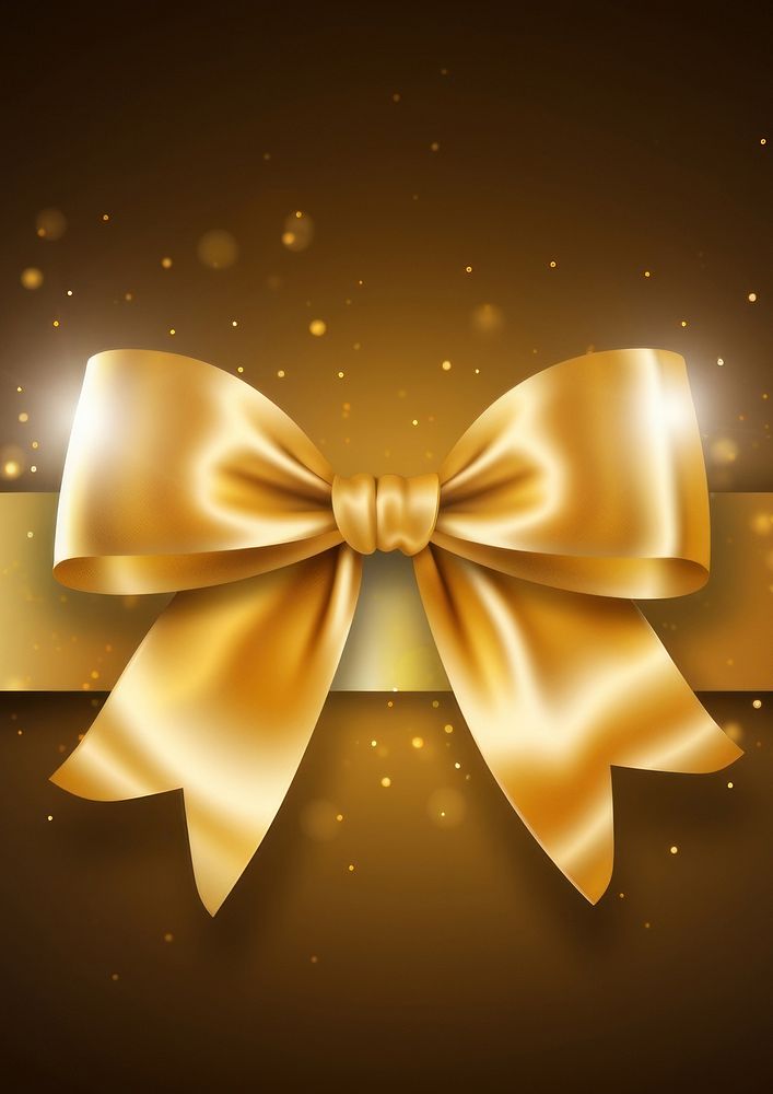 golden ribbon banner. AI generated Image by rawpixel.