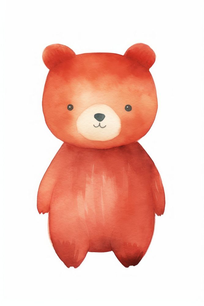 Bear cartoon cute toy. AI generated Image by rawpixel.