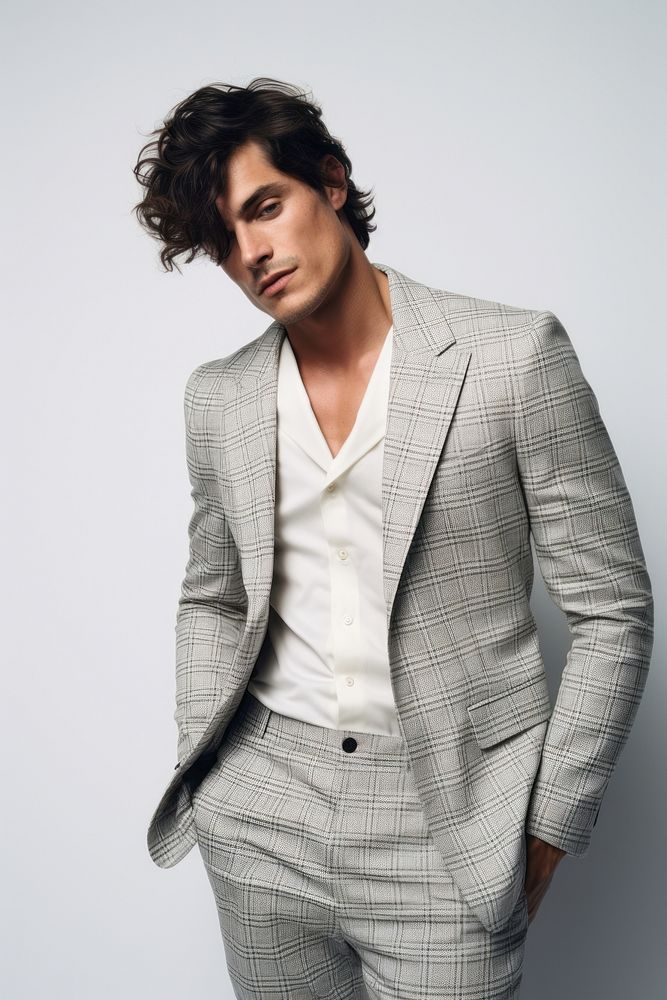 Blazer tuxedo outerwear hairstyle. Premium Photo rawpixel