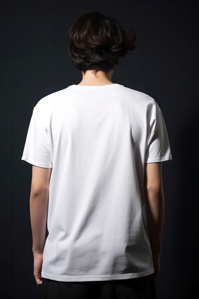 T-shirt sleeve adult back. AI generated Image by rawpixel.