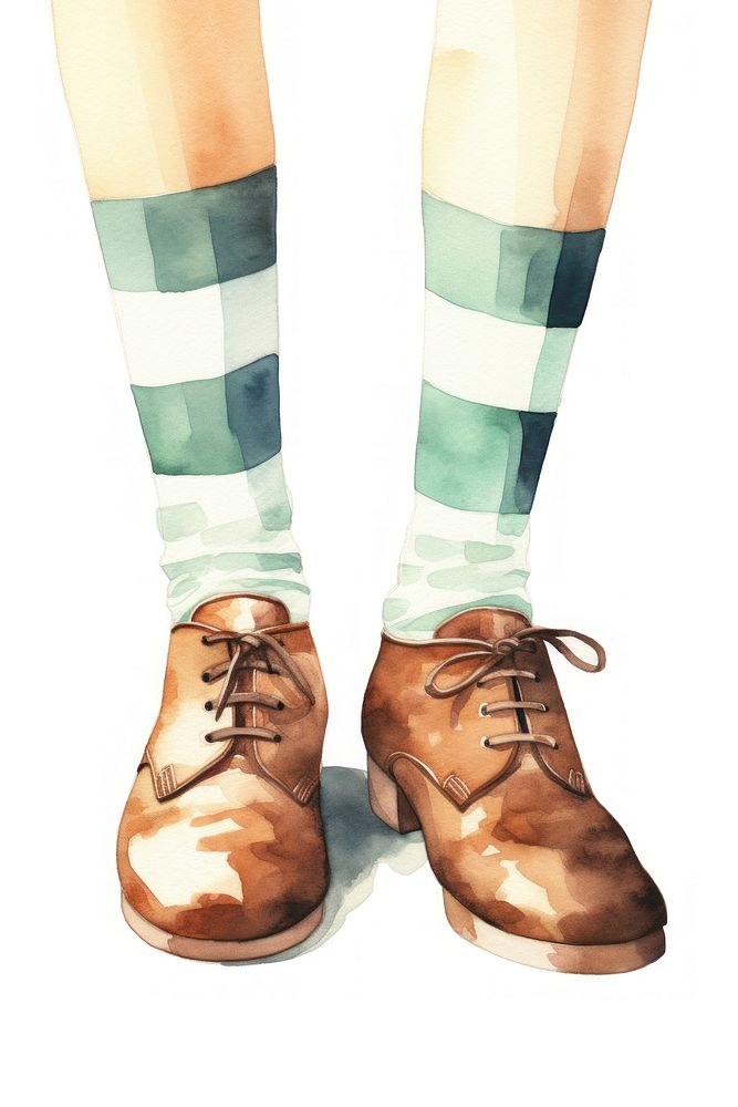 Socks footwear fashion shoe. AI generated Image by rawpixel.