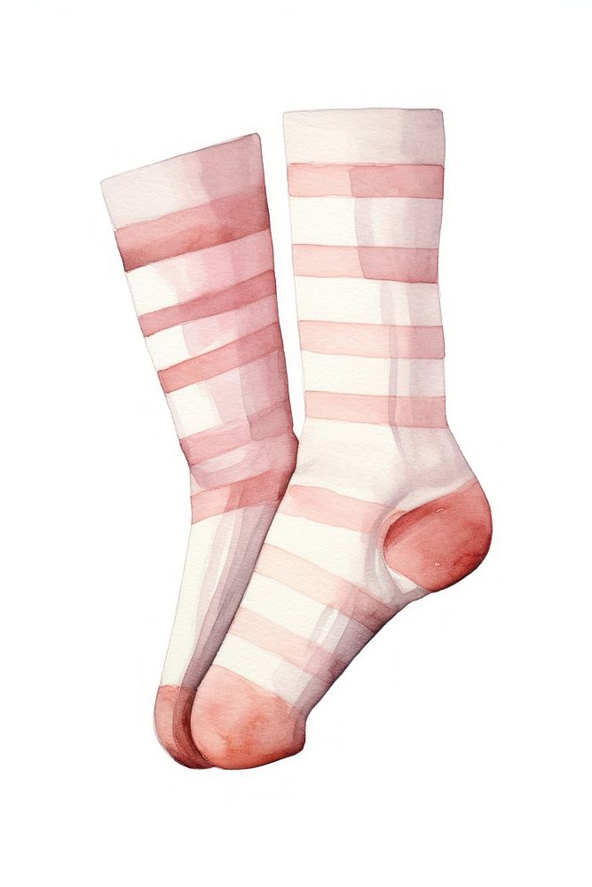 Socks white background footwear clothing. AI generated Image by rawpixel.
