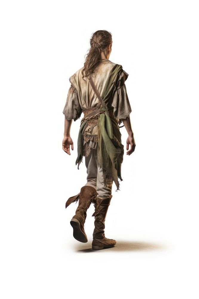 Elf fashion walking adult. AI generated Image by rawpixel.