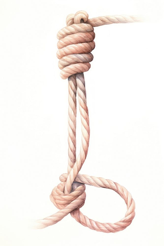 Rope knot durability strength. AI generated Image by rawpixel.