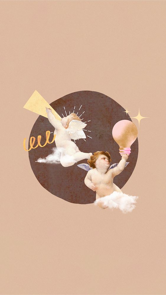 Cupids creative idea iPhone wallpaper