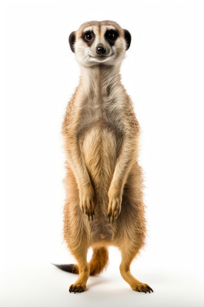 Meerkat meerkat wildlife standing. AI generated Image by rawpixel.