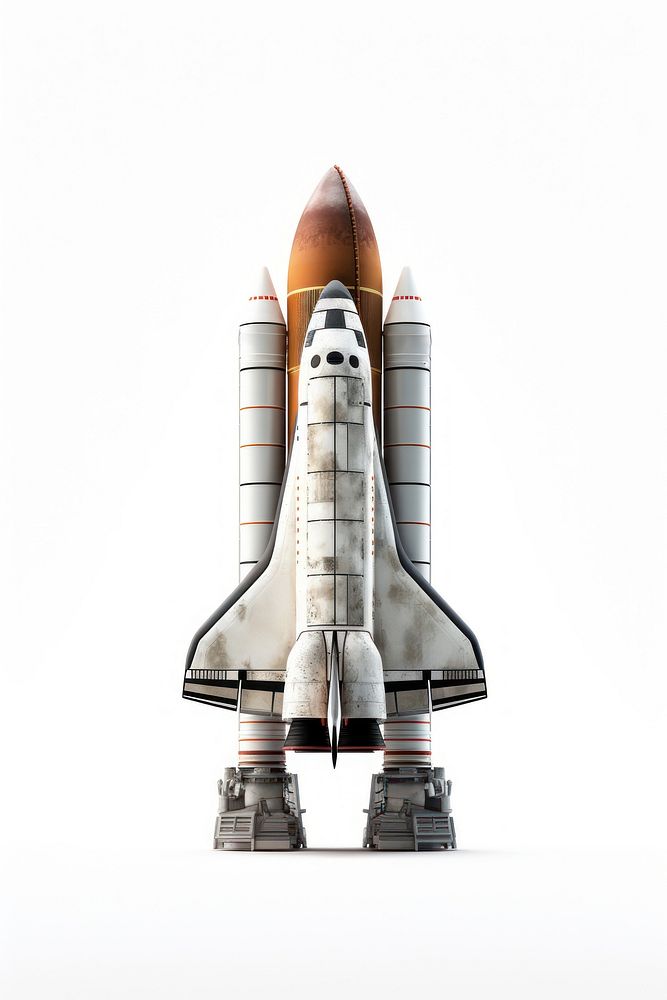 Spaceship aircraft vehicle rocket. AI generated Image by rawpixel.
