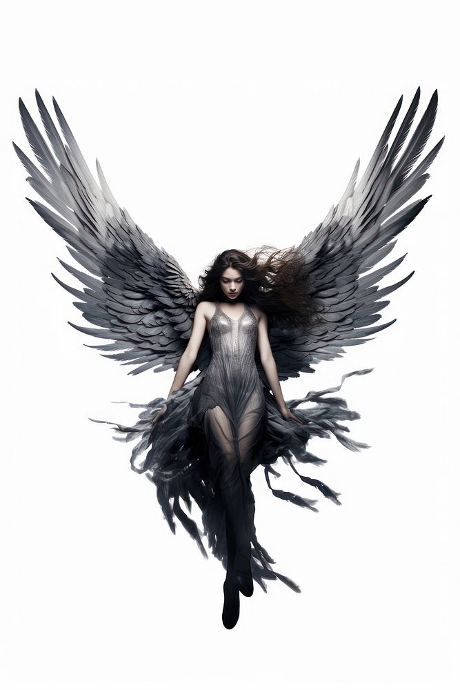 Angle woman fantasy angel adult. AI generated Image by rawpixel.