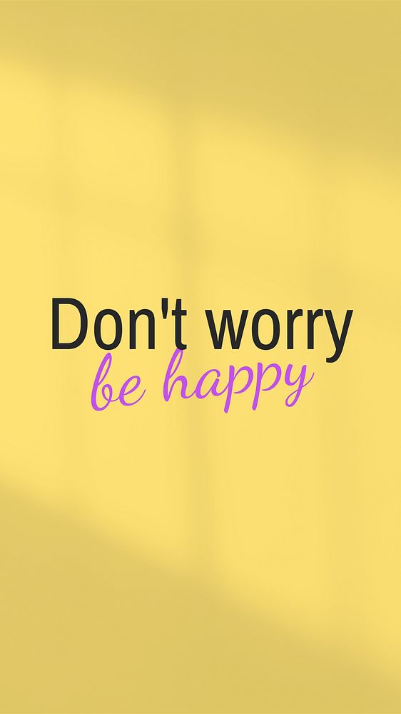 Be happy  Instagram story template