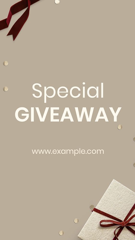 Special giveaway  social story template