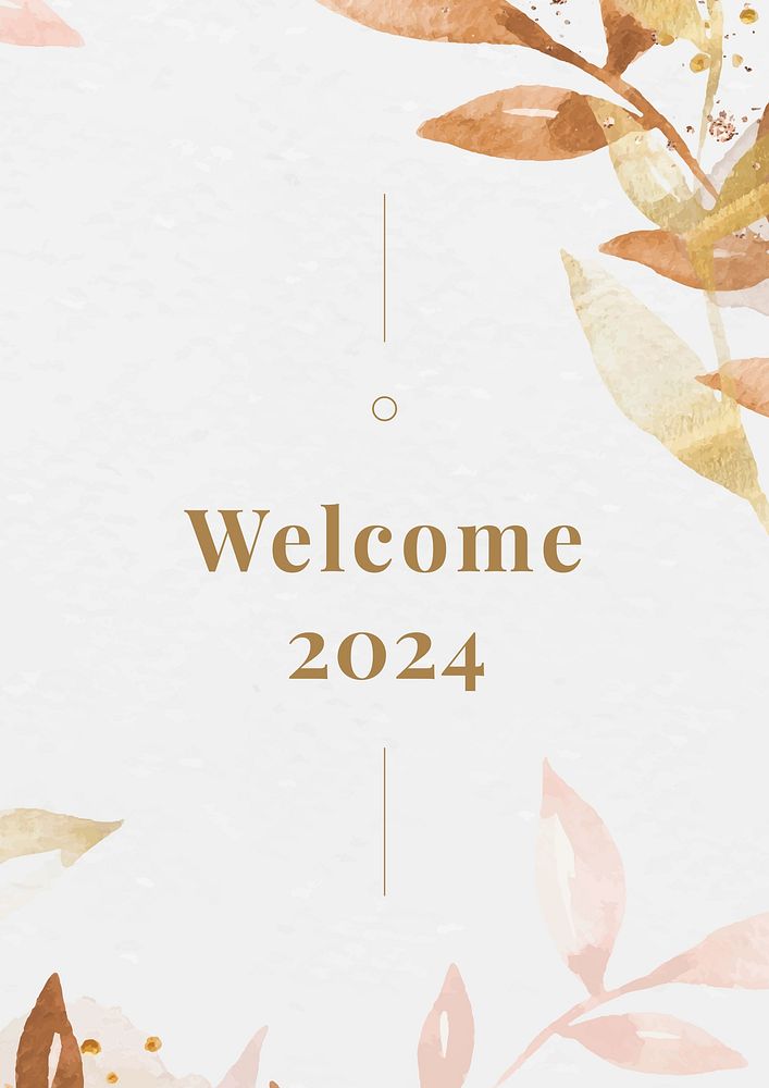 New year  poster template