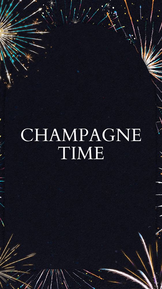 Champagne time  social story template