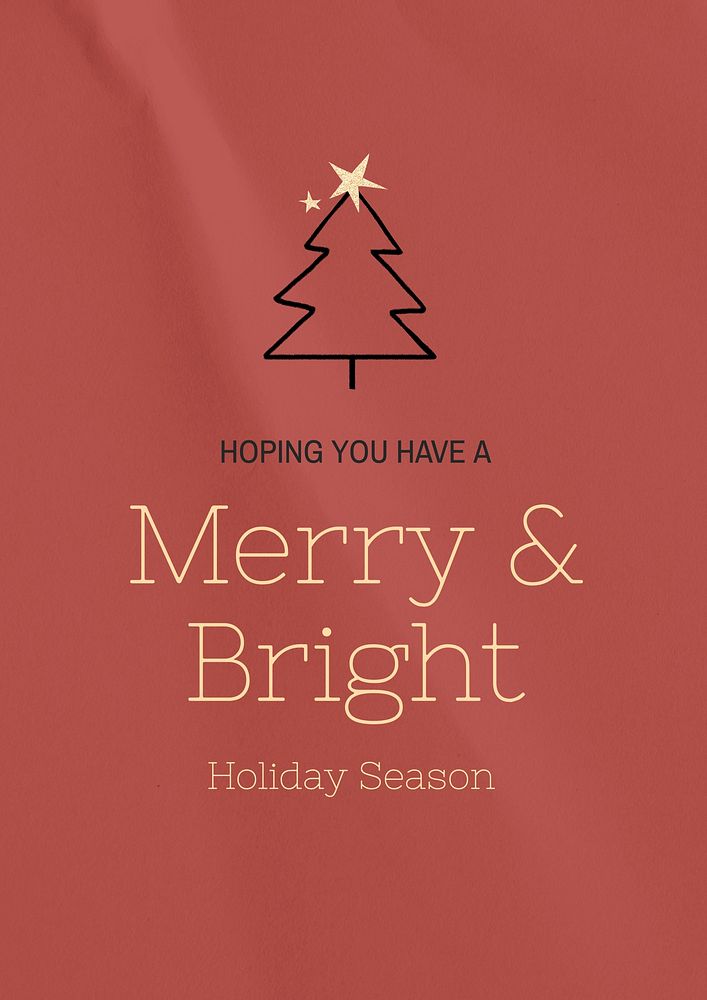 Holiday season  poster template
