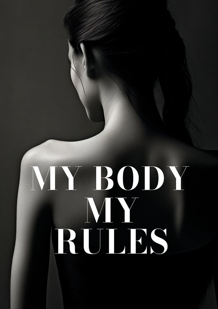 Body quote  poster template