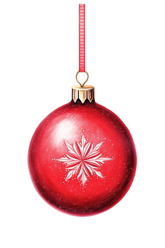 Christmas ball hanging christmas decoration ornament. AI generated Image by rawpixel.