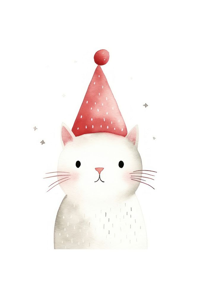 Christmas cat christmas snowman representation. AI generated Image by rawpixel.