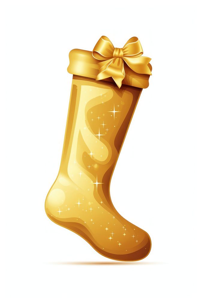 Christmas stocking christmas footwear gift. AI generated Image by rawpixel.
