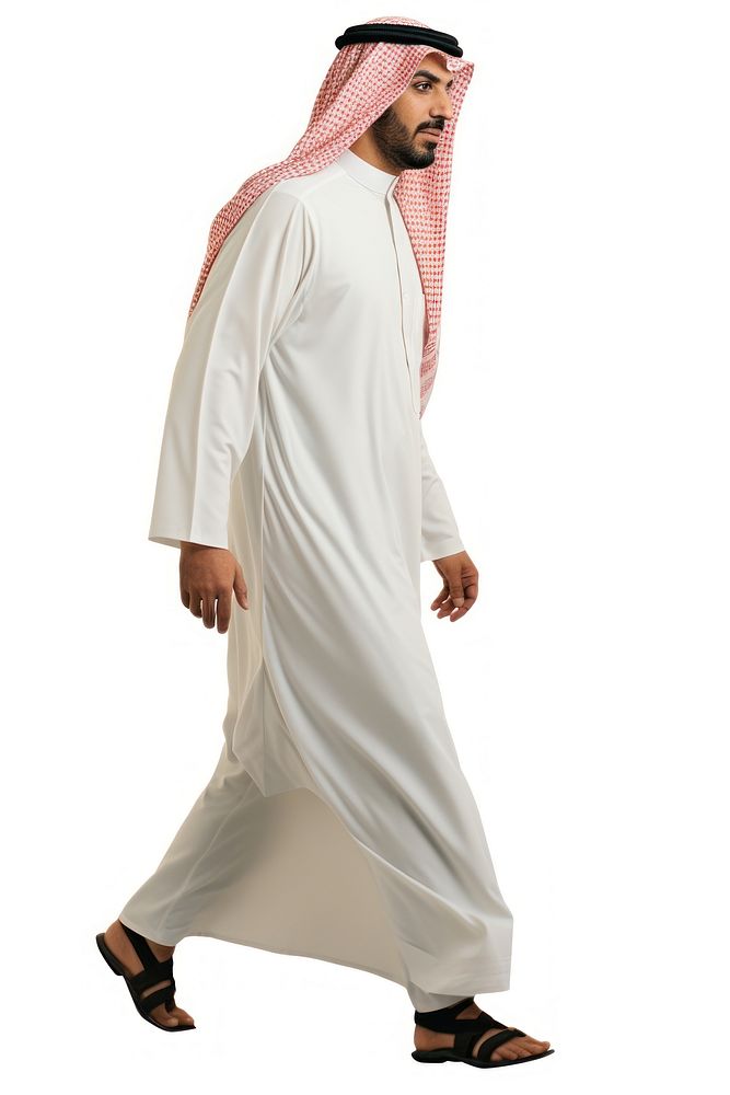 A arab man standing fashion adult. AI generated Image by rawpixel.