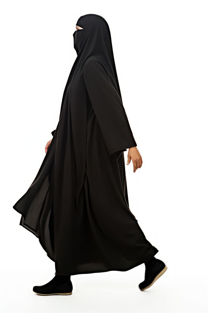 A arab woman fashion walking sleeve. AI generated Image by rawpixel.