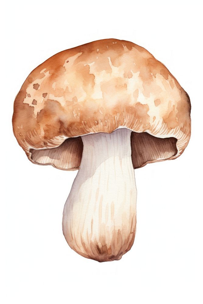 Truffle mushroom fungus white background agaricaceae. AI generated Image by rawpixel.