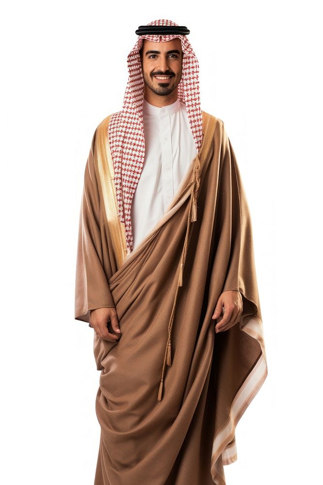 Arab man portrait standing clothing. AI generated Image by rawpixel.