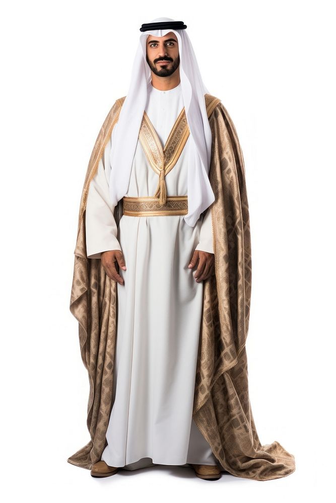 Arab man tradition portrait standing. AI generated Image by rawpixel.