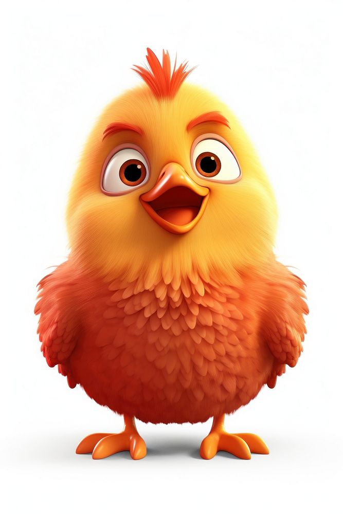 A chicken animal bird beak. AI generated Image by rawpixel.