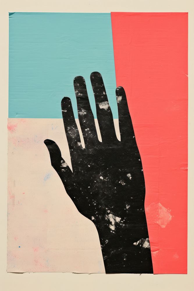 Hand painting finger art. AI generated Image by rawpixel.
