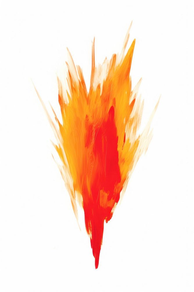 Thunder paint petal fire. AI generated Image by rawpixel.