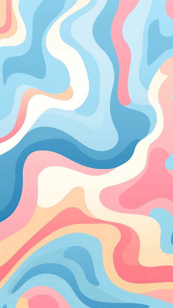 Fluid pastel pattern backgrounds abstract. AI generated Image by rawpixel.