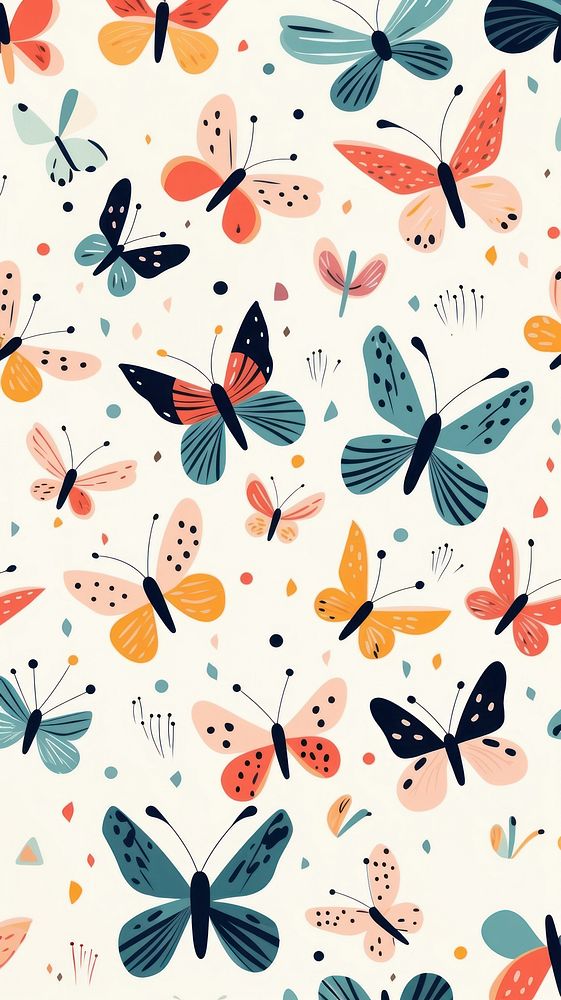 Butterfly pattern outdoors insect. AI generated Image by rawpixel.