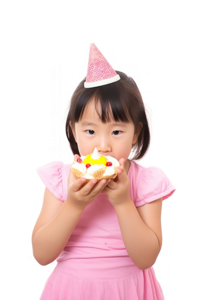 Eating child party food. AI generated Image by rawpixel.
