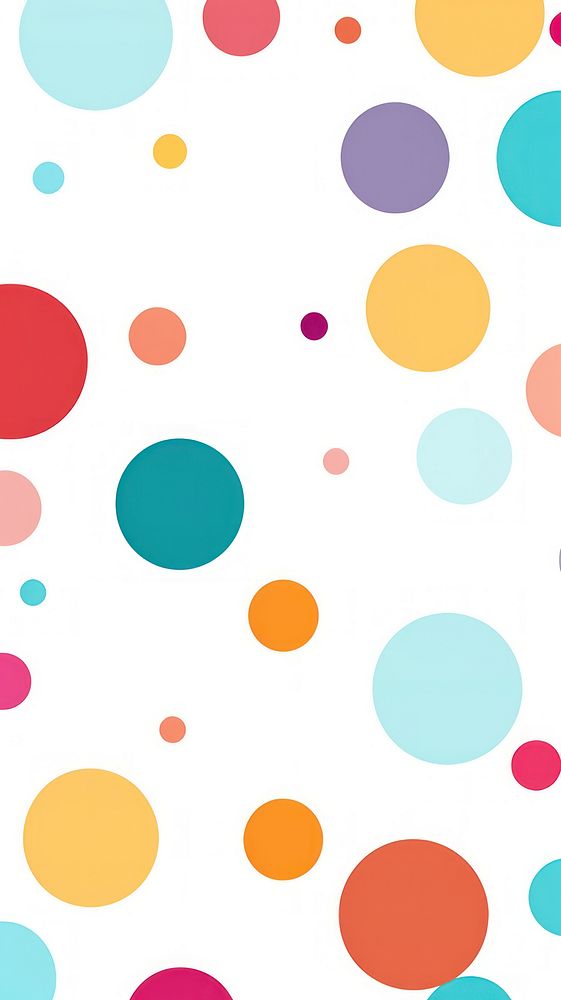 Polka dot pattern backgrounds defocused. AI generated Image by rawpixel.