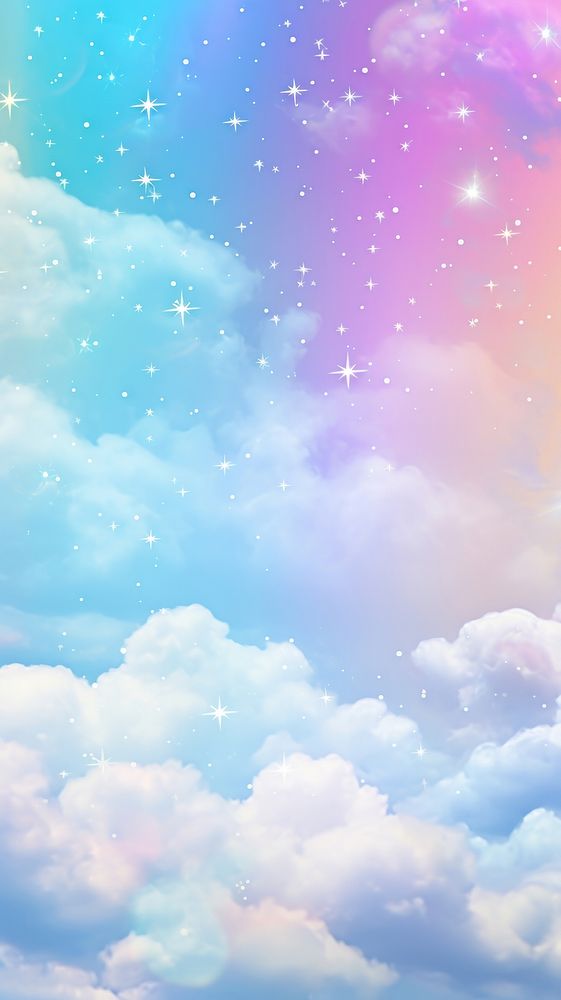 Rainbow pastel sky backgrounds outdoors. | Free Photo - rawpixel