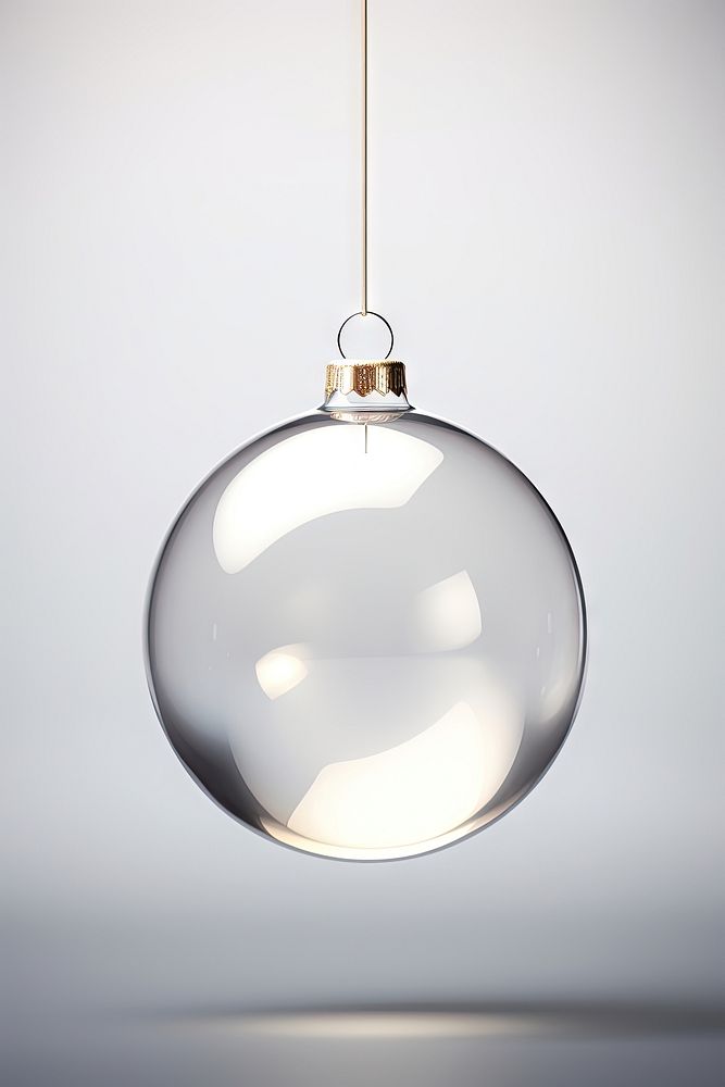 Christmas ornament christmas lighting glass. AI generated Image by rawpixel.