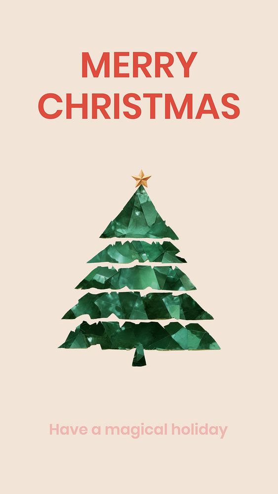 Merry Christmas  Instagram story template