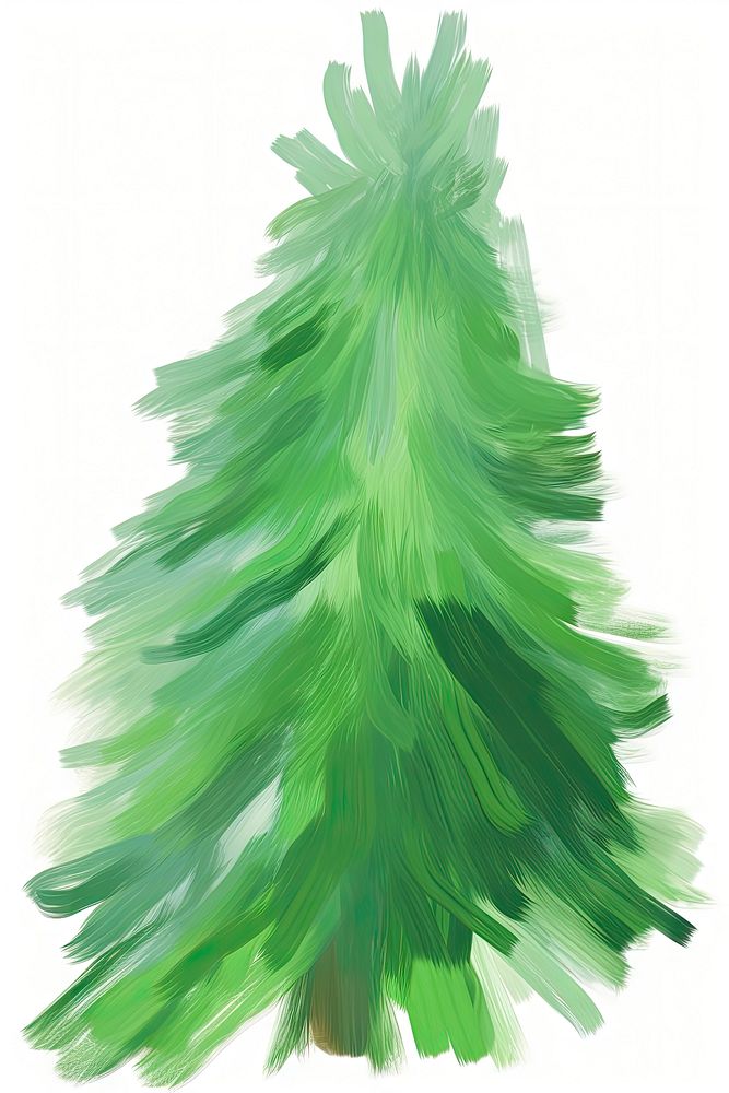 Christmas tree decoration drawing. AI generated Image by rawpixel.