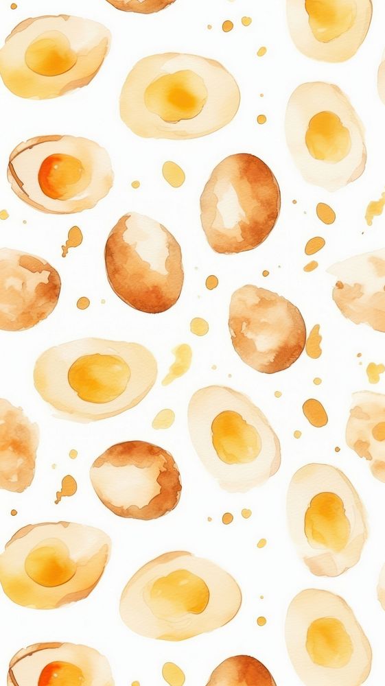 Backgrounds pattern food egg. AI generated Image by rawpixel.