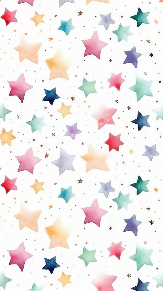 Magic star pattern backgrounds confetti. AI generated Image by rawpixel.