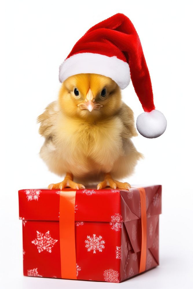 Chicken Rooster christmas portrait animal. AI generated Image by rawpixel.