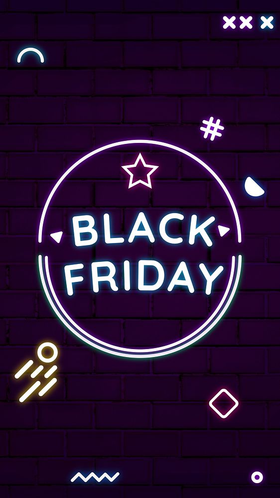 Black Friday sale  Instagram story template
