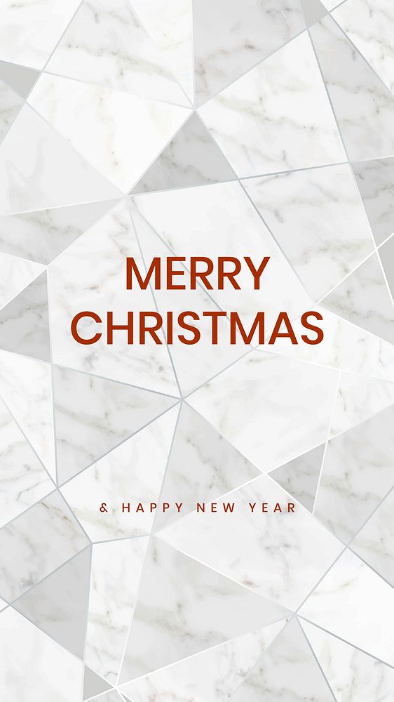 Christmas greeting  Facebook story template