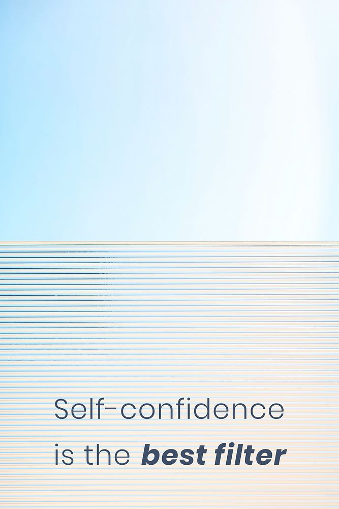 Confidence quote template