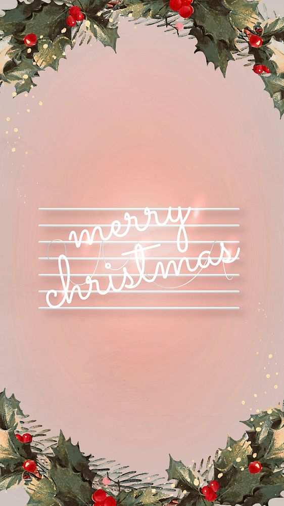 Christmas greetings Instagram story template